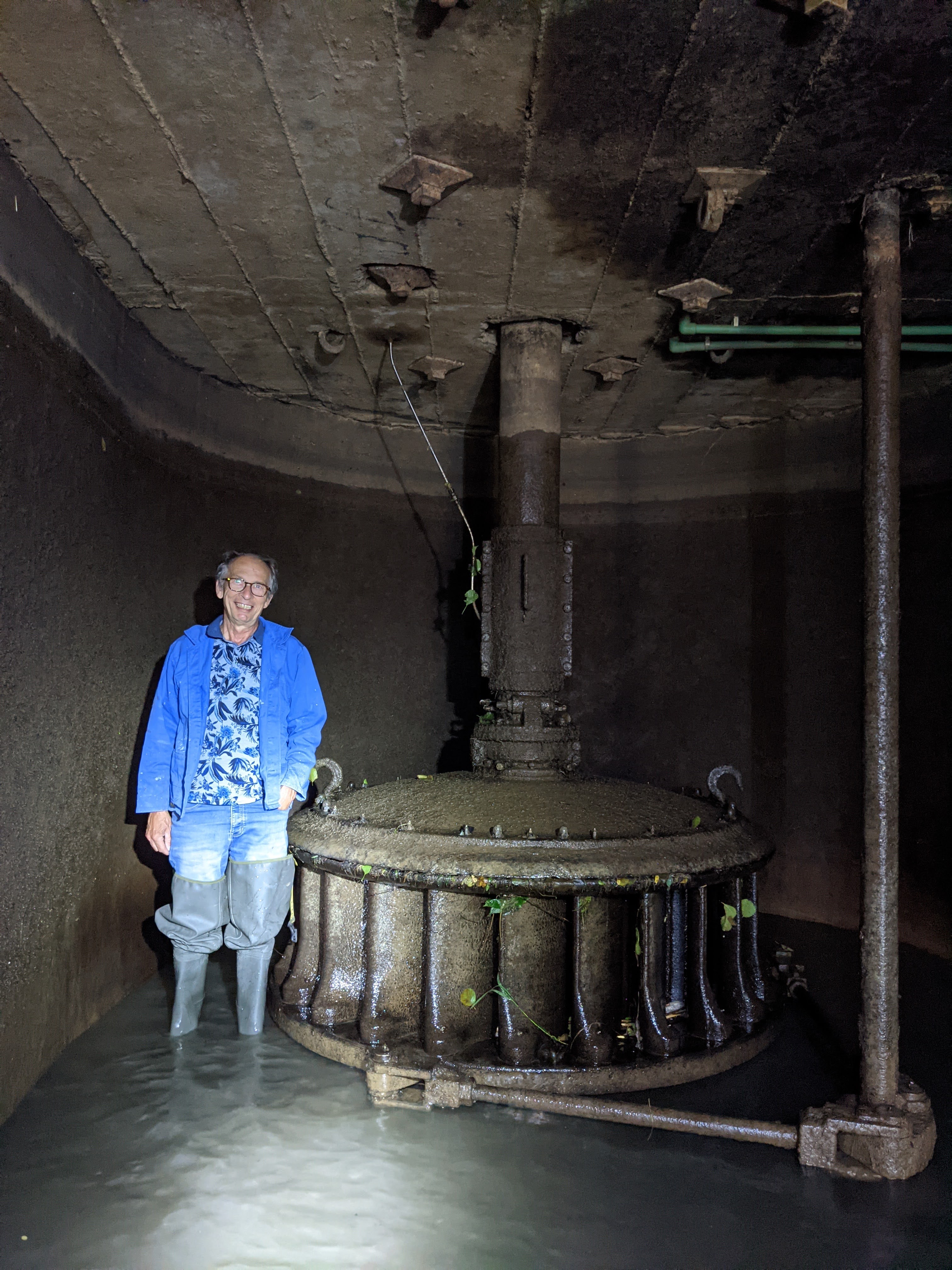 Historische Voith-Francis-Turbine